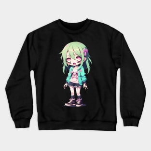 Smol Zombie Girl Crewneck Sweatshirt